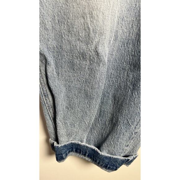 Pistola Turner Super-High Rise Barrel Leg Womens Jeans Provence Blue Size 31 NEW - Picture 8 of 15